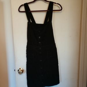 No boundaries black corduroy jumper